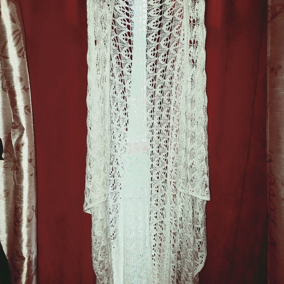 Knitted long cardigan by Charming Charlie. Size S - Picture 4 of 6